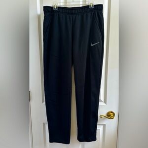 Nike Dri-Fit Unisex Black Logo Waistband Sweatpants Size M